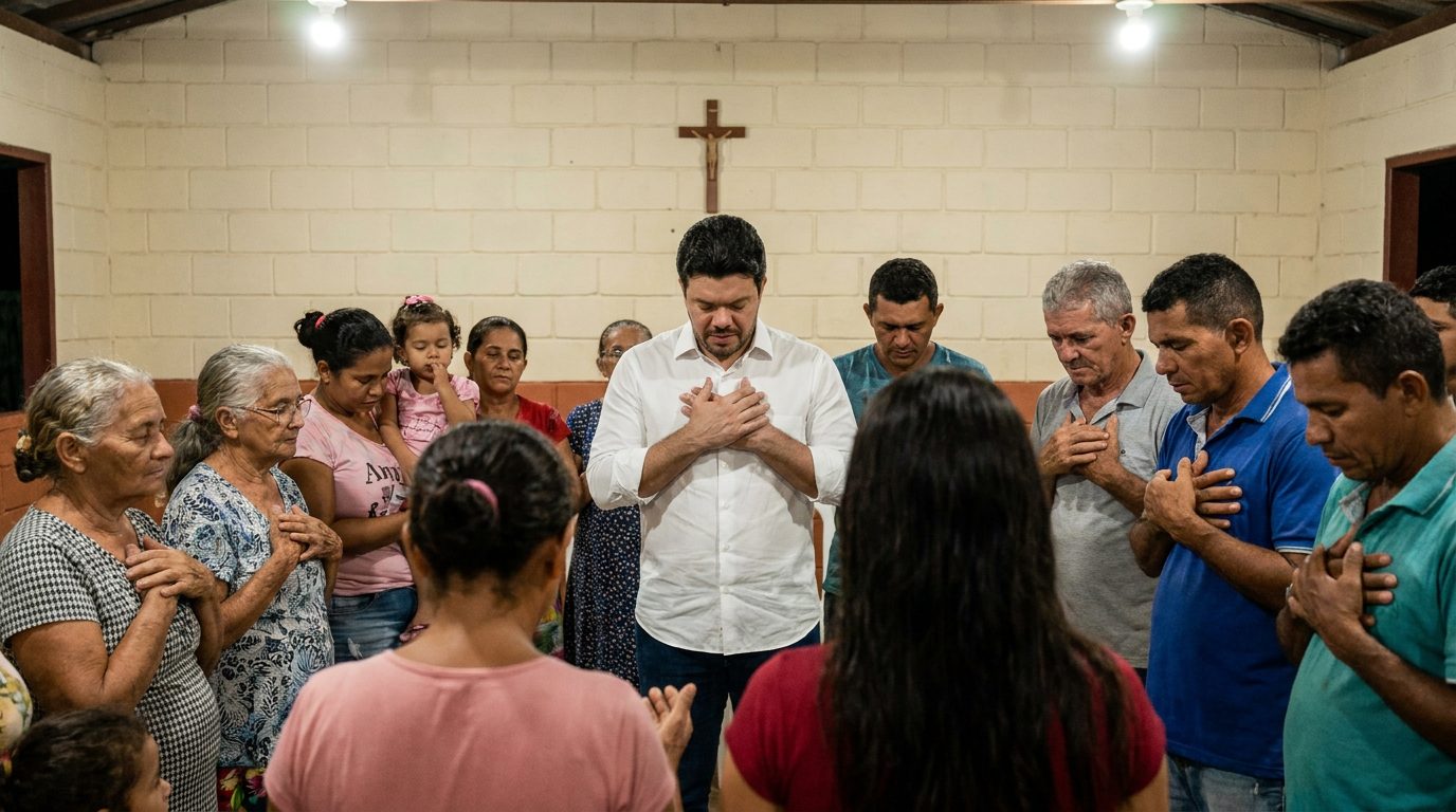 Oração com o povo