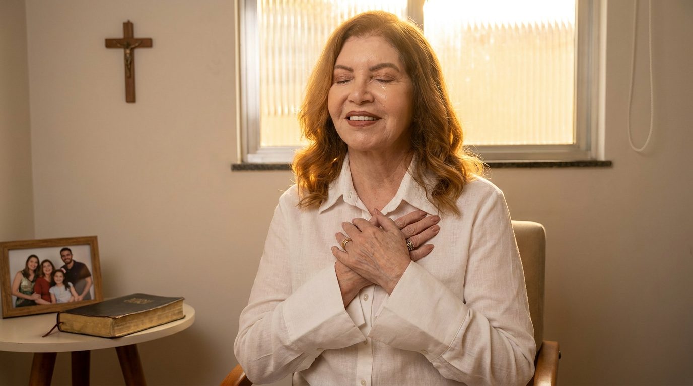 Francisca em oração